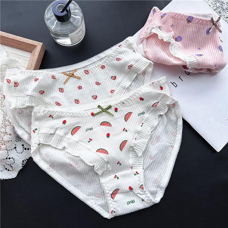 Clearance Ice Silk Lace Low-Rise Women's Panties