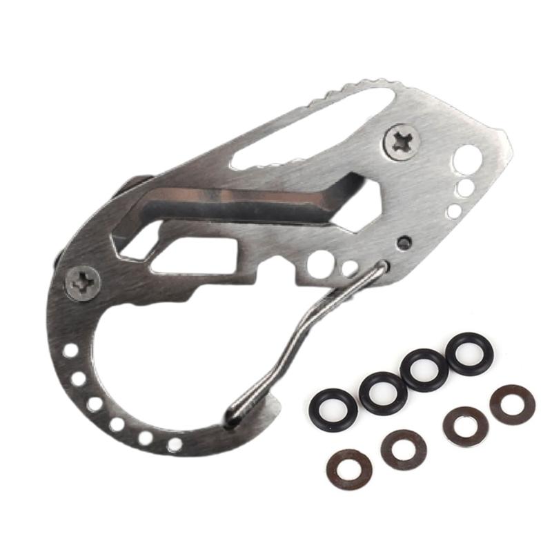 Портативный зажим для ключей Брелок Стильный брелок Коллекционер ключей Модные органайзеры для ключей Идеально для крепления к сумке, ремню 1