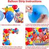 Karneval Zirkus Luftballon Girlande Bogen Set Rot Blau Gelb Konfetti Ballon Stern Folienballon Spielzeug Party Geburtstag Dekoration Regenbogen