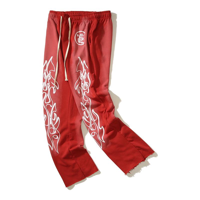 Retro mikina Hellstars s ručně malovaným graffiti - Trendy design s odlupující se barvou a barvením blátem