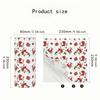 Christmas Kitchen Paper,Three-layer Thick Roll Paper,Disposable Kitchen Cleaning Cloth,Dry and Wet Dual-use Household Roll Paper