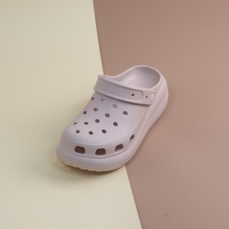 Zoccoli Casual con Tacco Alto, Antiscivolo, Monocolore, Adatti ai Bambini, 2025