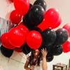 Black Red Balloons Garland Kit 2026 New Year Party Decor Balloon Arch Birthday Party Baby Shower Wedding Anniversary Decoration