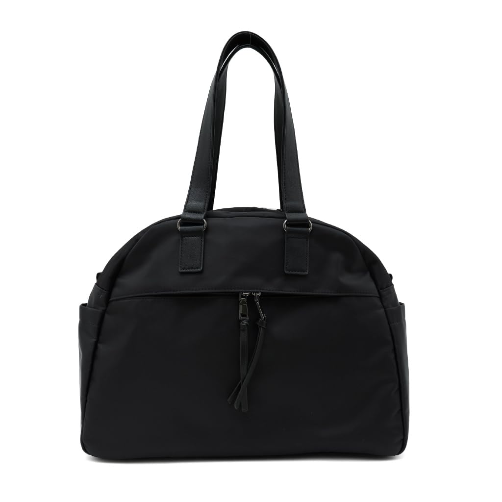 Vita Felice nylon Boston bag for women [VITAFELICE] 14-pocket inb-10145z (black)