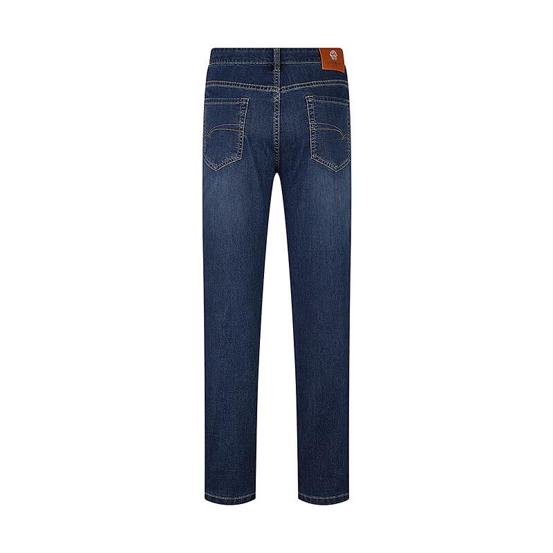Qipai Men's Ice-Tech Cooling Straight-Leg Jeans