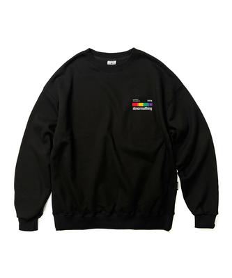 ABNORMALTHING Rb Loose Fit Crew Neck Black (Rb Crewneck Black)