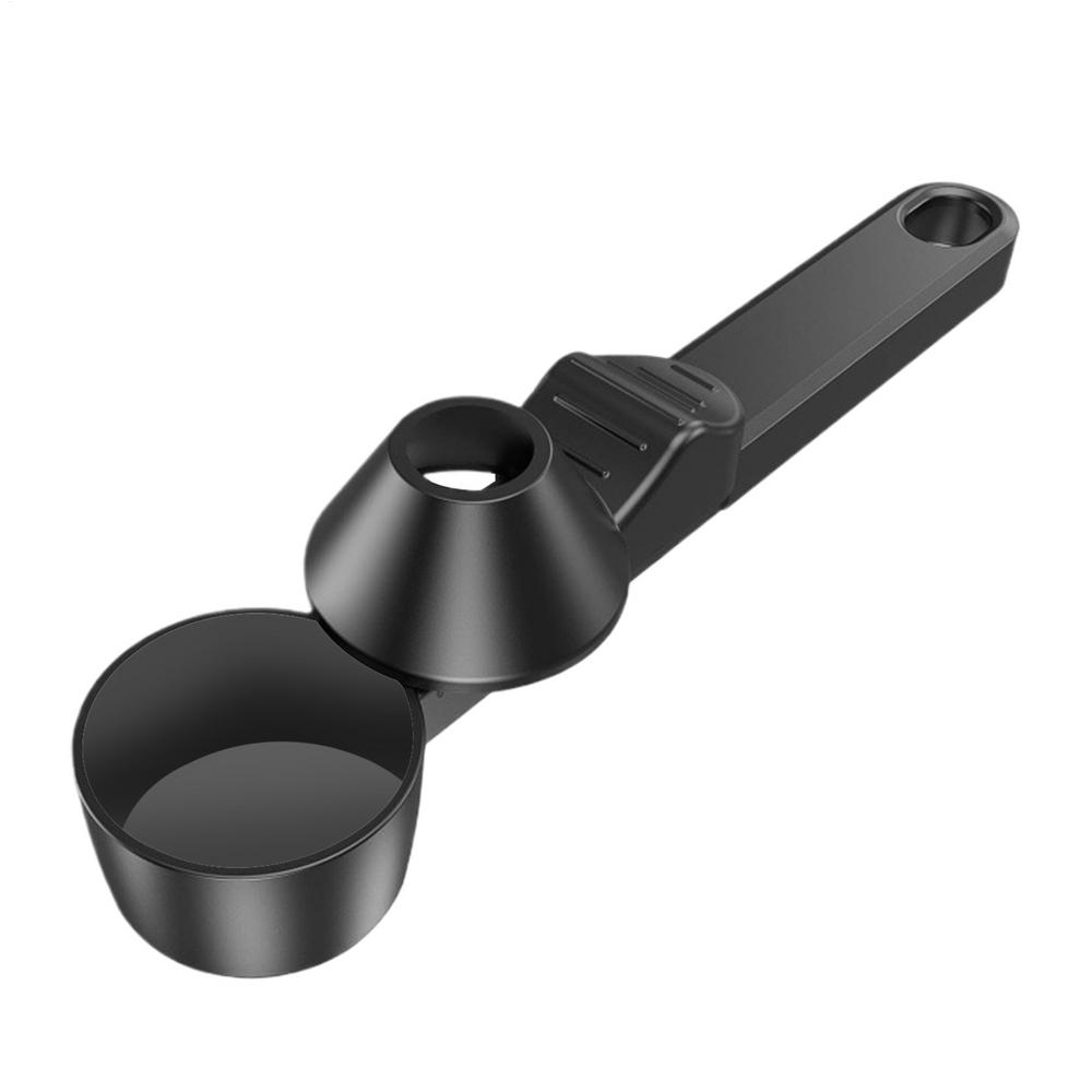 

Coffee Measuring Spoon Stainless Steel reusable Coffee Measuring Spoon With Sealed Bag Holder For Tea Protein Powder