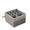 Cross-border Multi-functional Foldable Fabric Shoe Storage and Organizer Box with Lid