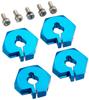 Tamiya TRF Series No. 252 Clamp-Type Aluminum Wheel Hubs (Narrow Tread) 4-Piece RC Parts 42352