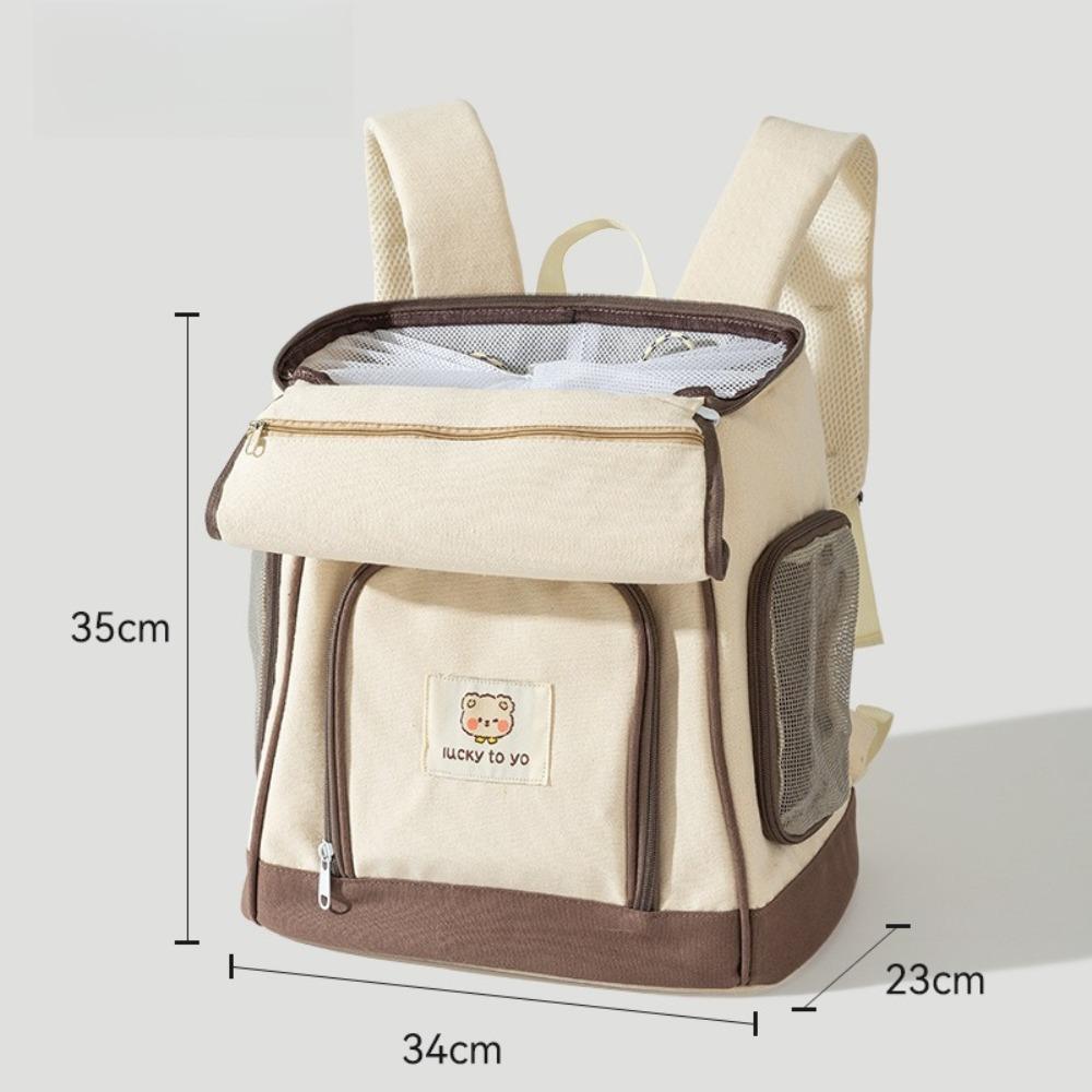 

Cat Carrier Backpack Breathable Mesh Travel Backpack for Cats Small Dogs Large Space Transportin Gato Cat Supplies белый