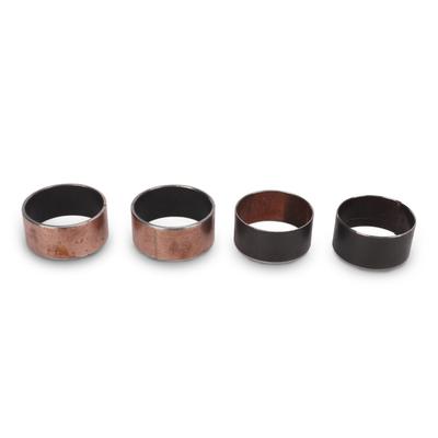4 Piezas 39mm1.5in Casquillo Amortiguador de Motocicleta Cobre Reemplazo para VLX Steed 400 600