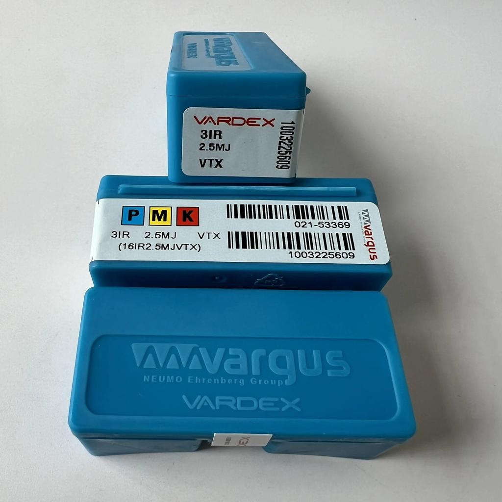 Original / 3IR2.5MJ VTX / Industrial indexable Carbide Inserts 10 Pcs