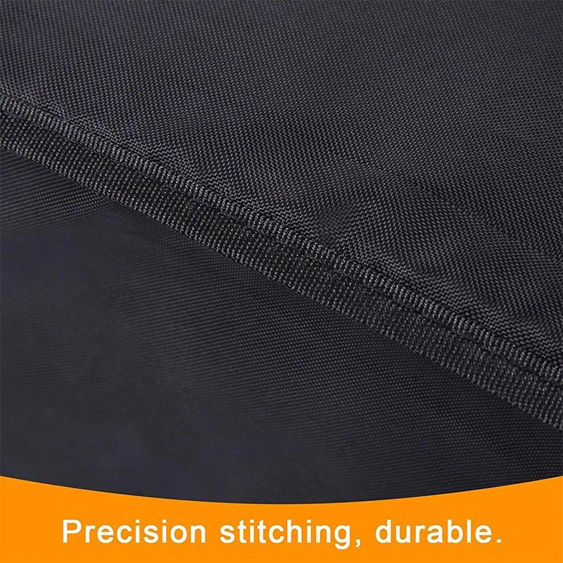 21" 24" 28" Heim-PC Desktop-Computer Monitor Staubschutzhülle Wasserdichtes Gewebe LCD-Bildschirm Schutzhülle Waschbares Zubehör Schwarz