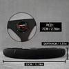 SIBEIKE JDM Montecarlo Black Suede Leather Steering Wheel Sim Racing Sport Steering Wheel