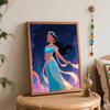 Disney Princess Oil Painting Hand Painting Coloring Painting Handmade Diy Home Decoration Gift