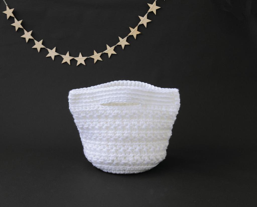 Hamanaka Star Crochet Marche Bag approximately 30cm wide and 24cm deep Jambony Made in Japan Kit, (Hamanaka knitting) H320-008-008,