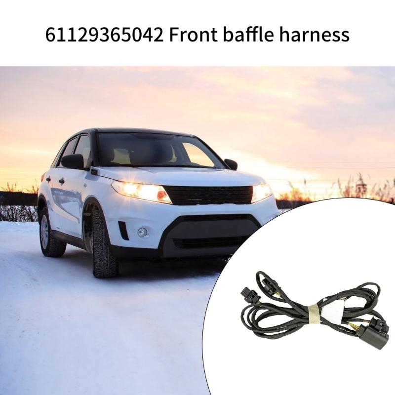 Vehicle Parking Sensor Wiring Cable Kit 61129365042 for F30 F32 F80 F83 316i 320d 328iX 340i 418i 420i 430i Front Bumper