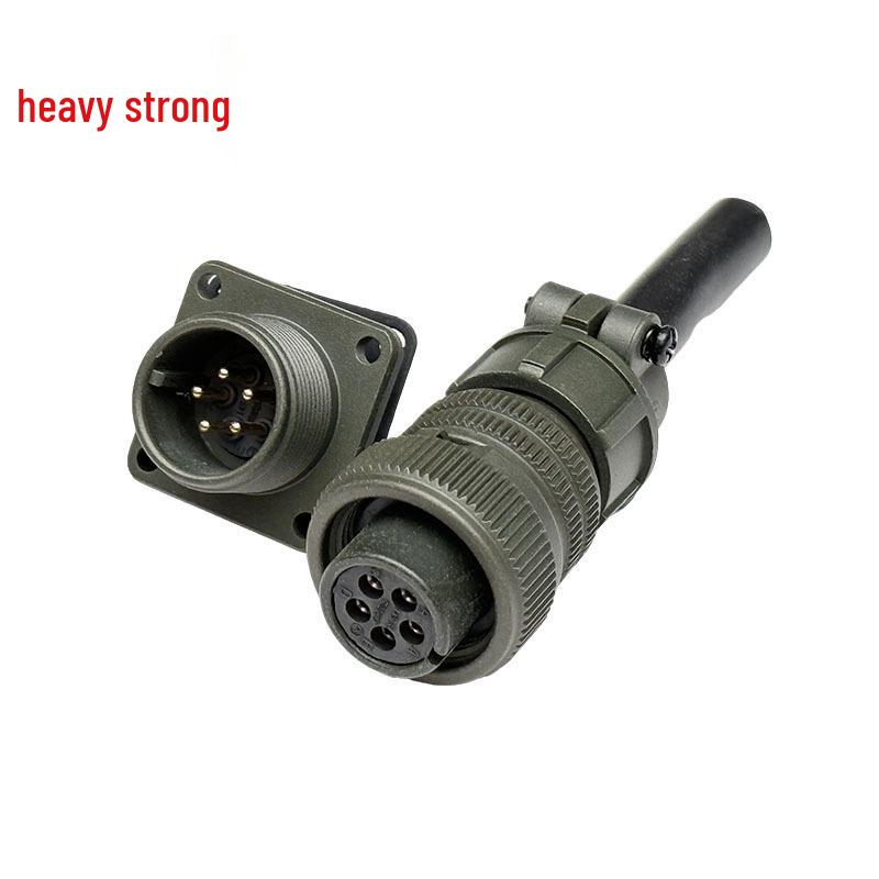 Heavy Duty US 5-Pin Male & Female Connector Plug MS3106A14S-5S, Socket MS3102A14S-5P