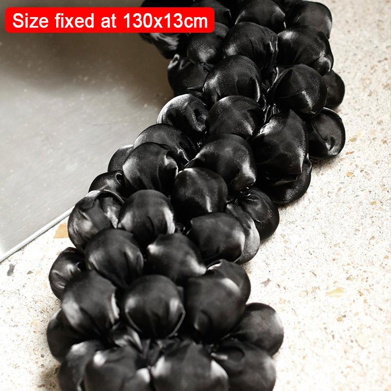 90x20cm Heat Setting Bubble Yarn Fabric Creative Laser Perspective 3D Organza Fabric for DIY Sew Fashion Wedding Dress Clothing