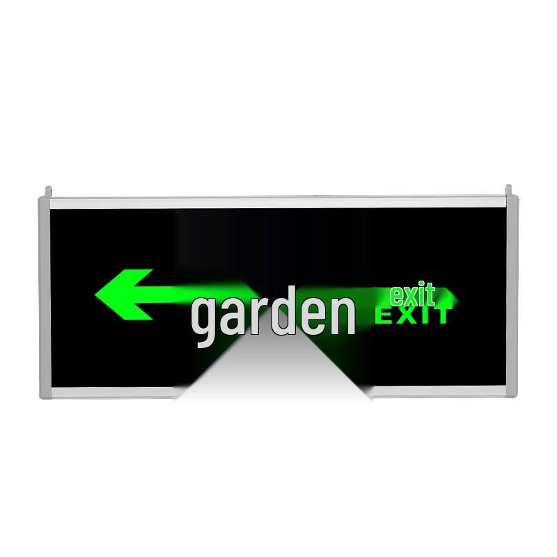 Self-Luminous Safety Exit Sign