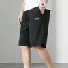 Taglie Forti 6XL-12XL Moda Estiva Pantaloncini Sportivi Neri da Uomo Abbigliamento Vita Elastica Casual Traspiranti Pantaloncini Oversize