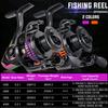 SOUGAYILANG Fishing Reels 11+1BB Spinning Reel Metal 1000-4000 Left/right Carp Fishing Reel Fishing Gear