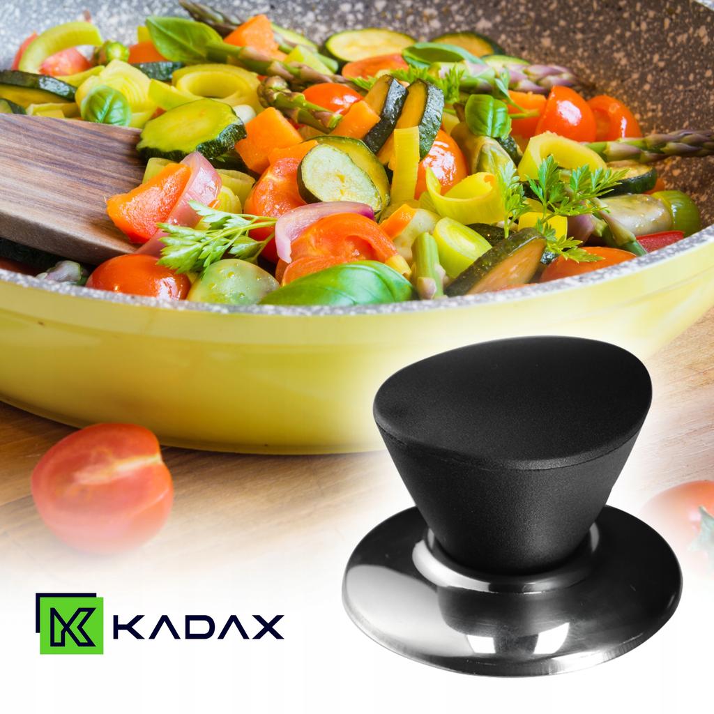 KADAX Lid Handle Knob Knobs For Pot Lid Pan Lid Black