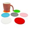 Colorful Cup Coaster Multifunction Silicone Pad Slip Insulation Pad Cup Mat Heat Resistant Cup Coaster Set Drink Table Pad Decor