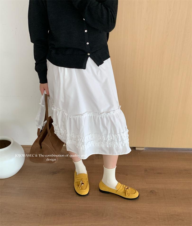 Boken Shoes Women's 2025 Autumn New Soft-soled Suede One-pedal Loafers Beaded Tassel Fashion Versatile Single Shoes