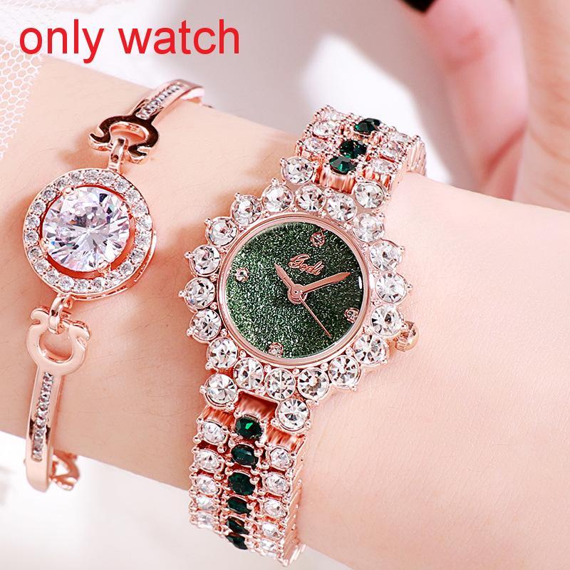 Fashion Quartz Watch For Women With Starry Sky Design And Waterproof Feature