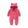Kids' Hooded Romper - Winter Ears Outfit One-Piece