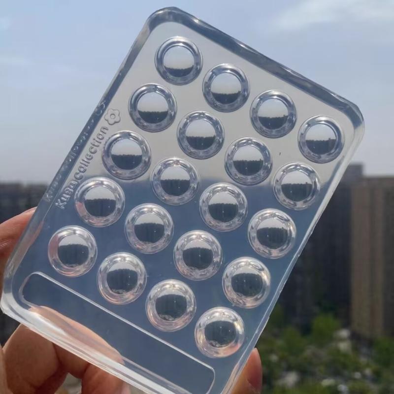 High Transparent Nail Art Nail Color Palette Or Gel Polish Pallet Mixing Drawing Paint Plate Pad Manicuring Display Showing