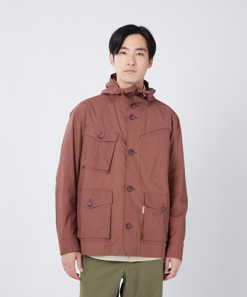 Snow Peak Waxed Windbreaker Jacket Outerwear Jacket OLIVE XL SPTL-JK-26SU908 Men's Women's