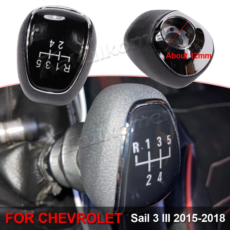 For Chevrolet Sail 3 III Buick Excelle 2015-2018 Car 5 Speed Manual Transmission Gear Shift Knob Lever HeadBall 2016 2017