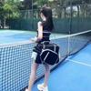2025 Portable Sports Bag for Badminton, Tennis & Pickleball - Fits 2 Rackets, Handheld, Large-Capacity, Down Cotton