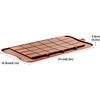Silicone Break-Apart Chocolate, Food Grade Non-Stick Protein and Energy Bar Mold (Chocolate Bar Mold Set of 4)