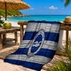 Brighton & Hove football club Beach Towel Microfiber Beach Towel, Lightweight and Quick-Dry, for Summer Travel, Swimming Pool Fan Birthday Gift