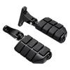 A16P-Black Rear Passenger Foot Pegs Bracket Mount Kit For  Electra Street Glide