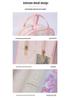 Ladder-Style Waterproof Makeup & Toiletry Bag, Large Capacity, Wet/Dry Separation, Portable for Travel & Swimming.