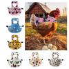 Washable Poultry Back Protector Adjustable Chicken Saddle Apron Hen Apron  Poultry Farming