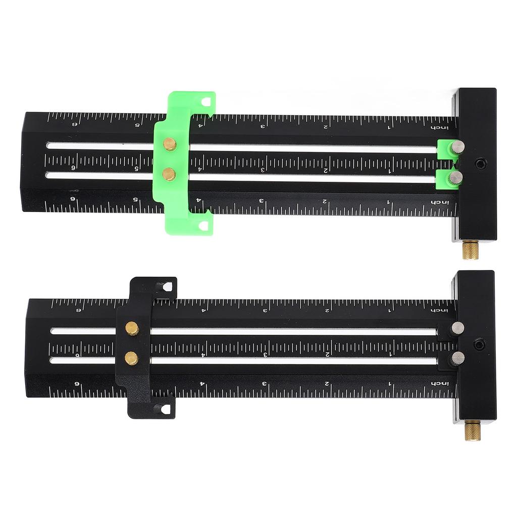 6in Woodworking Scriber with Limit Block Parallel Vertical Marking Easy To Read Double Line Marking