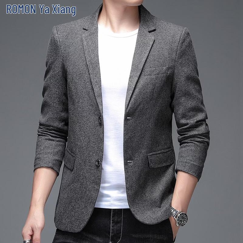 ROMON Men's Business Casual Blazer Jacket