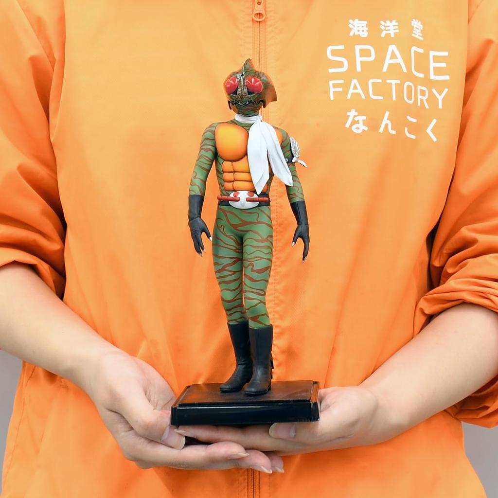 Kit vinil moale Kamen Rider Amazon, ediție reimprimată, vinil moale la scară, nevopsit, kit de asamblare 1/8 1/8