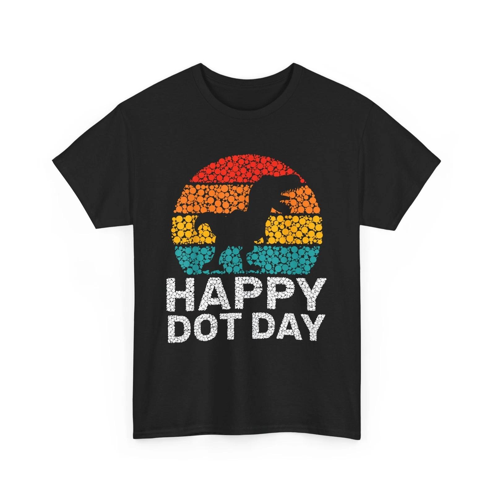 Happy International Dot Day 2024 september 15th polka dot T-Shirt S