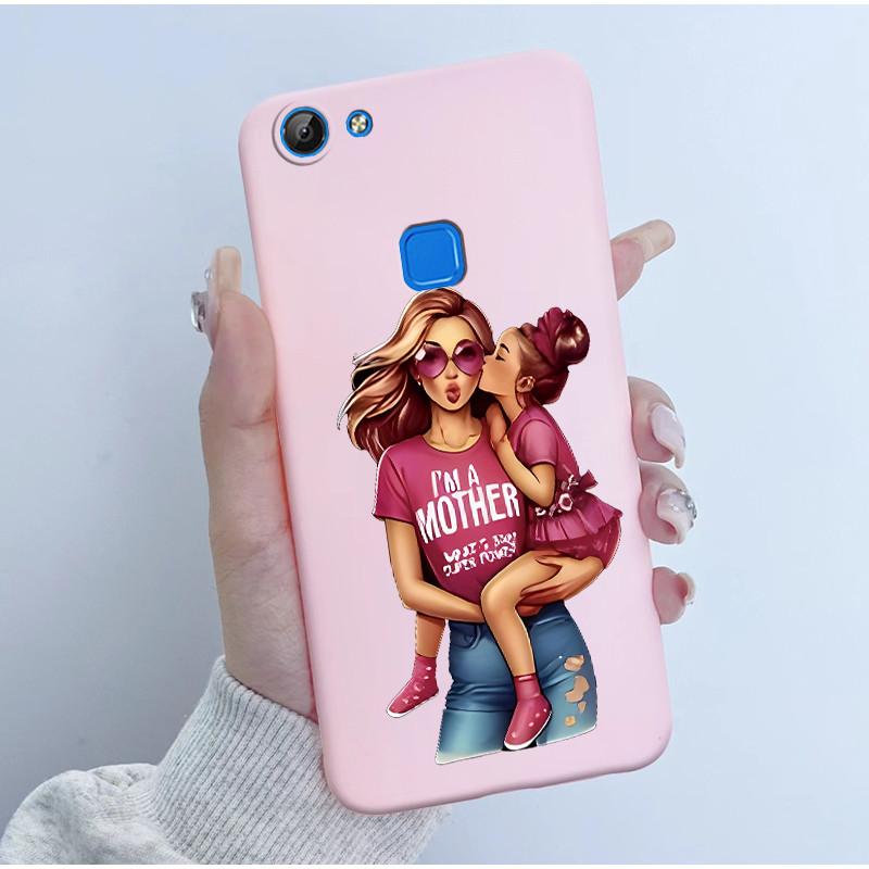 For Vivo V7 V7+ Plus Y79A Y75 Y73 Y79 1716 1718 Phone Case Cute Astronaut Panda Flowers Candy Soft Silicone TPU phone Case Cover