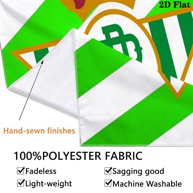 Real Betis Wall Tapestry Aesthetic Wall Hanging Printed Fabric Blanket Decorative Tapestries for Bedroom Living Room Home Decor