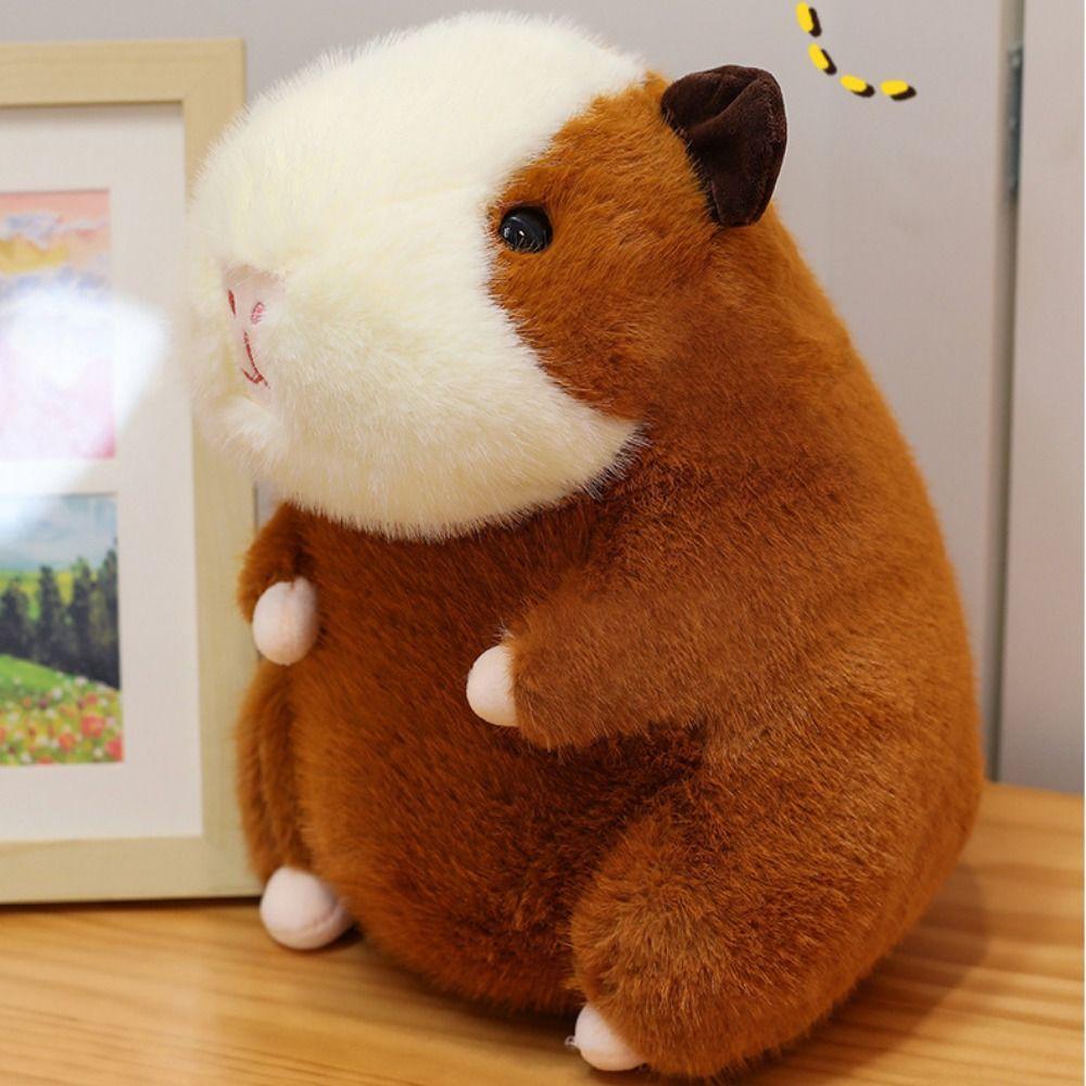 Simulation Eichhörnchen Wasserschwein Plüschpuppe Eichhörnchen Capibara Fluffige Puppe Heimdeko