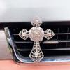 Cross Car Smell Flavouring In Conditioning Vent Clip Outlet Perfume Clip Christian Car Air Freshener