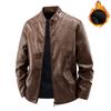 Autumn Men Faux Leather Jacket Black Biker Coat Korean Fashion Men PU Retro Leather Jacket Trend Casual Slim Fit Baseball Clothes