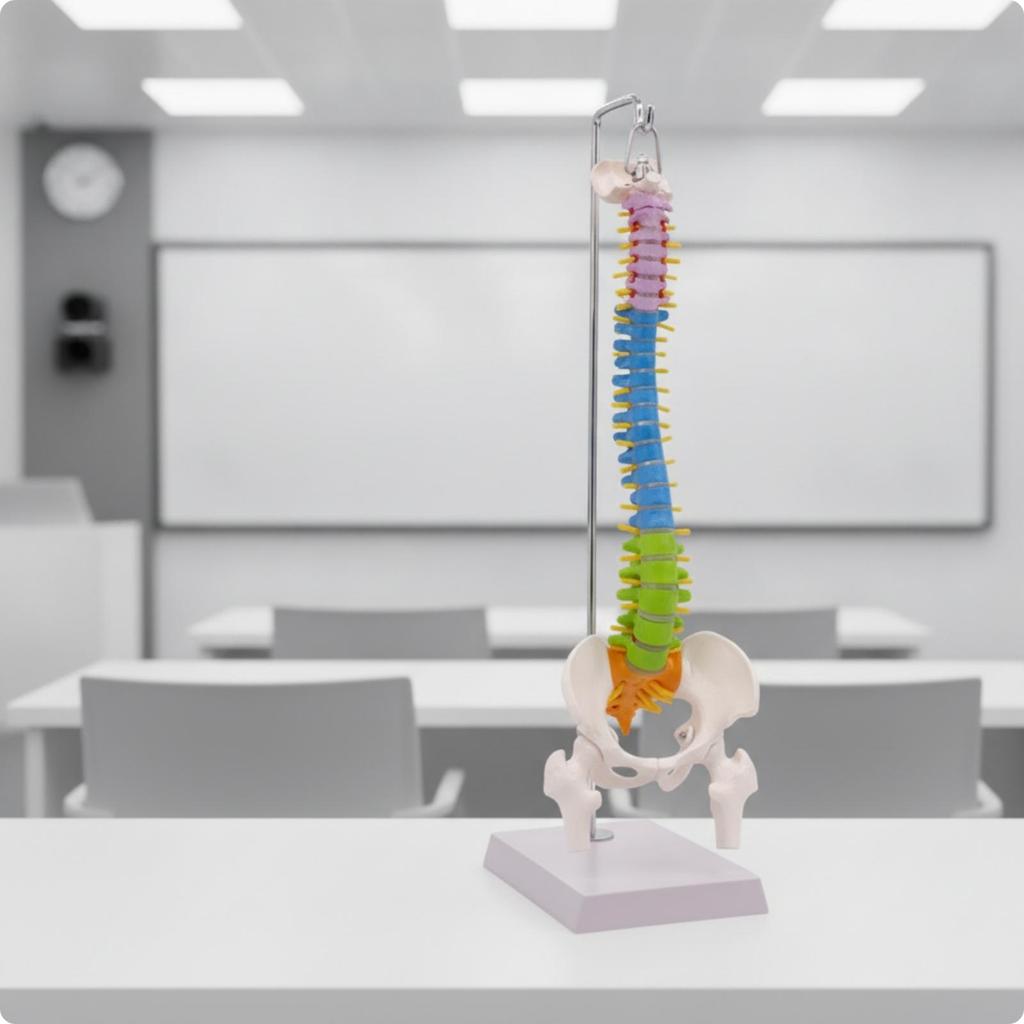 Anatomical Spine Teaching Model Sturdy for Classrooms, Teachers